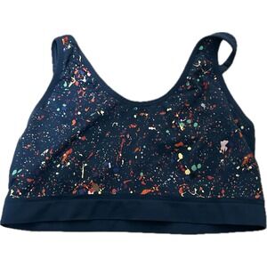 Cacique 22 24 Bralette Rainbow Colored Speckled